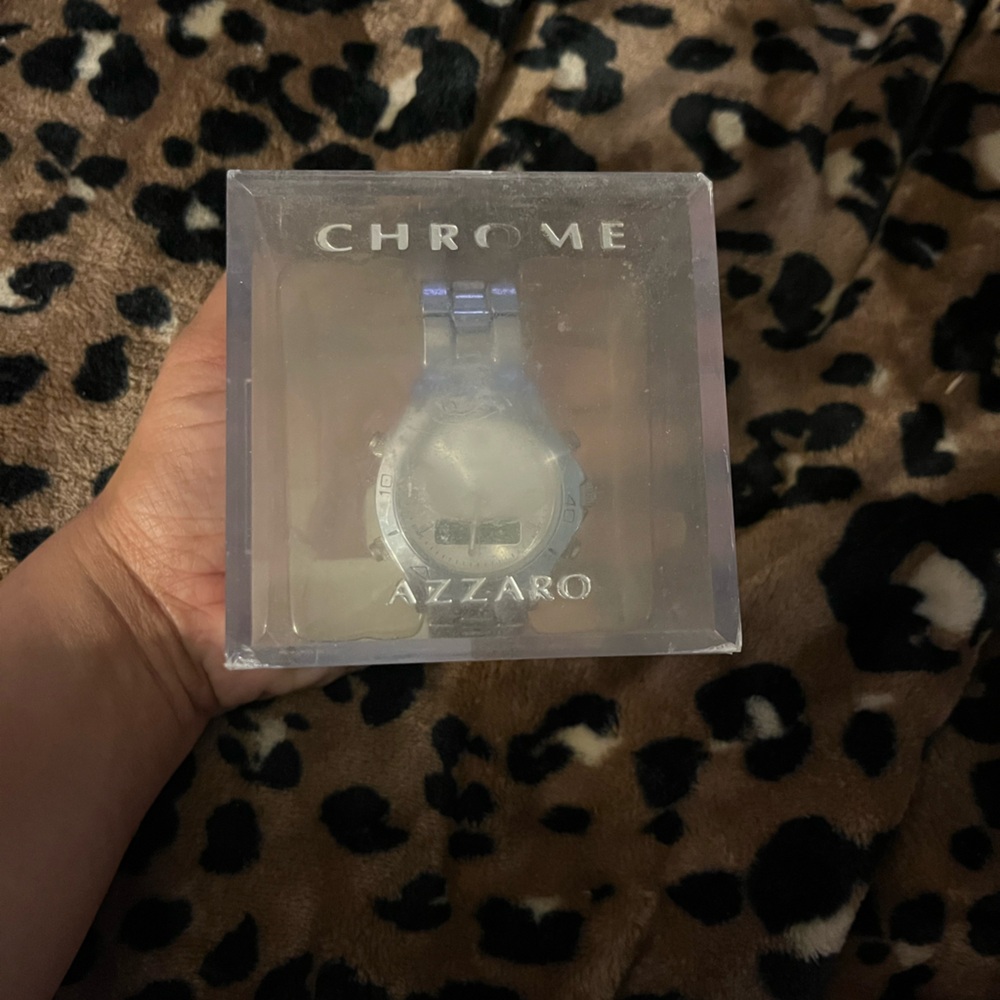Azzaro Chrome Men's Silver Watch